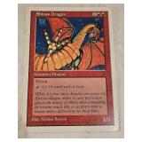 Magic the Gathering Scrye Promo Shivan Dragon Card