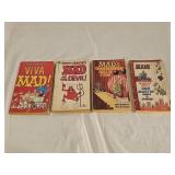 4 Vintage MAD Comic Books