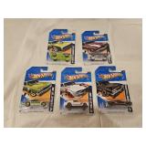 5 NIB Hot Wheels Diecast Cars
