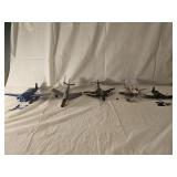 5 Vintage Model Airplanes