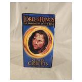 NIB Lord of the Rings Strider Glass Goblet