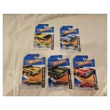 5 NIB Hot Wheels Diecast Cars