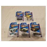 5 NIB Hot Wheels Diecast Cars