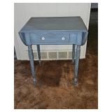 Antique Painted Mahogany Drop Leaf Table