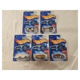 5 NIB Hot Wheels Diecast Cars