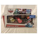 NIB 2013 Disney Cars Streets of Japan Diecast Set