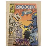 1986 Robotix Marvel Comic Book