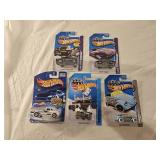 5 NIB Hot Wheels Diecast Cars