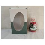 De Carlini Italian Mrs. Claus Glass Ornament