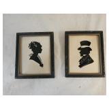 Vintage Southern Gentleman & Belle Silhouettes