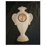 Antique Tin Urn Design Kitchen Room Thermometer
