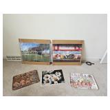 Photograph Art, Tray and Placemats