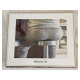 Framed Bottoms Up Photograph