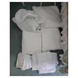 Sheets, Pillow Cases, Blanket, 3 Mattress Pads