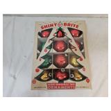 Vintage Shiny Brite Glass Christmas Ornaments