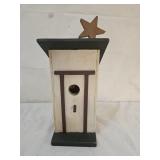Vintage Primitive Rustic Folk Art Birdhouse