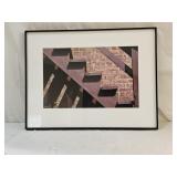 Framed Architectural Steps Photograph