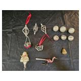 Antique Vintage Christmas Tree Ornaments