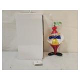 De Carlini Italian Tweedle Dum Glass Ornament