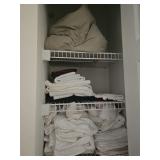 Comforter, Towels and Sheets