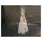Vintage Tabletop Bottle Brush Christmas Tree