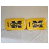 2 UofM Stadium Seat Cushions