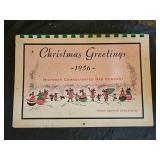 1957 Michigan Consolidated Gas Co Adv Calendar
