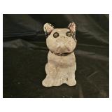 Antique Vintage Chalk Dog