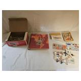 Vintage Stamp Book And Stamps
