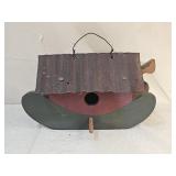 Vintage Folk Art Wood Noah
