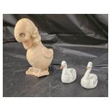 Antique Vintage Paper Mache Ducks