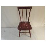 Antique Primitive Spindle Back Child