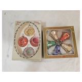 Vintage Kresge & Krebs Christmas Ornaments