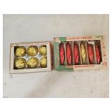 Vintage Kurt Adler & Poland Glass Ornaments