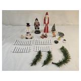 Vintage Christmas Figures and Accessories
