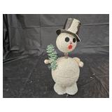 Vintage West Germany Snowman Candy Container