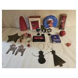 Christmas Tree Ornaments and Candles