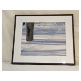 Framed Winter Landscape Photograph