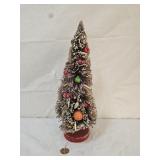 15" Vtg Holt Howard Bottle Brush Christmas Tree
