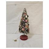 11" Vtg Holt Howard Bottle Brush Christmas Tree