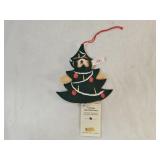 Steiff Teddy Bear Tree Mohair Christmas Ornament