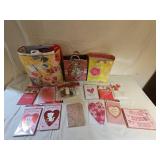 New Valentines Day Cards, Gift Bags, Bows