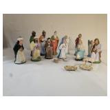 Vintage Nativity Scene Pieces
