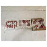 Assortment of Glass Christmas Ornaments