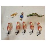 Vintage And Hand Blown Glass Ornaments