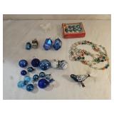 Vintage Christmas Tree Ornaments & Garland