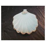 Vintage 1962 Napco Tropic Sea Shell Dish