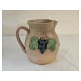 Vintage Wilford Dean Folk Art Pottery Pitcher