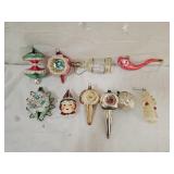 Vintage Glass Christmas Ornaments