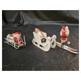 Vintage Japan Santa Claus Decor